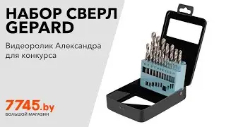 Набор сверл по металлу 19 штук GEPARD Видеоотзыв (обзор) Александра