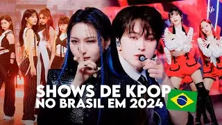 SHOWS DE KPOP NO BRASIL EM 2024