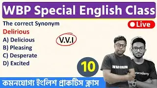 WBP English Practice Set -10 | Excise Main | WBP English Class 2021 | TWS Academy