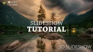 3D SLIDESHOW ANIMATION.......... FUSION 9 TUTORIAL