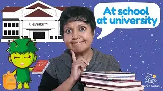 At School At University | ESL Vocabulary Games for Kids | Flyers