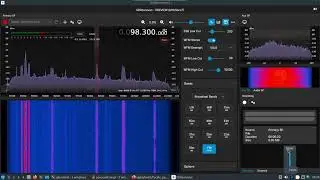 DragonOS FocalX WarDragon w/ SDRConnect + Fldigi RX Morse Code from PortaPack (hackRF, RSPdx)