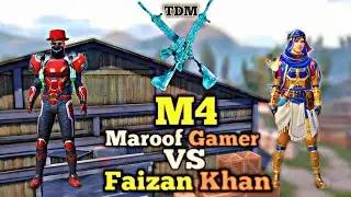 m4 challenge maroof gamer vs faizan Khan tdm room