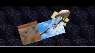 Капибара копает обсидиан #8 - Помощь