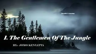 1. THE GENTLEMEN OF THE JUNGLE----1st PUC ENGLISH NOTES.