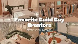 My Favorite CC Creators: Build/Buy Edition - The Sims 4 (With Links) Part 3