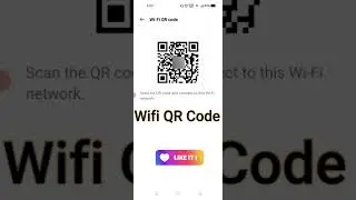 How to share wifi qr code | How to share wifi from phone to phone | wifi password 