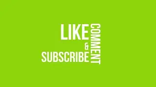 Thanks For Watching Simple Kinetic Typography Outro + Green Screen - No Copyright