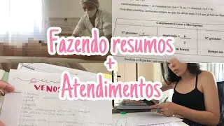 ROTINA ESTETICISTA | atendimentos de estética e estudando farmacologia 💆🏻‍♀️🩺