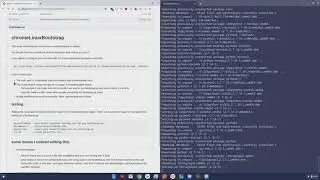chrombook linux development complete automation with visual studio code
