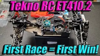 Tekno RC ET410.2 - 1/10 Truggy! First Race = First Win!