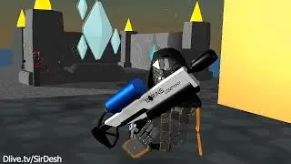 Not a Flamethrower VR Speedbuild in Anyland