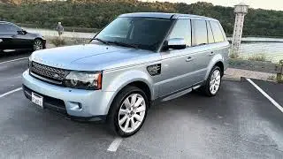 2013 Land Rover Range Rover Sport HSE LUX SUV - Blue