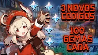 Expirado! 3 Novos Código de Resgate (300 Gemas Grátis)  - Genshin Impact -