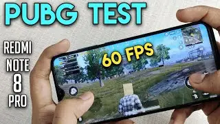 Redmi Note 8 Pro PUBG Test | FPS at High Graphics Settings Hindi