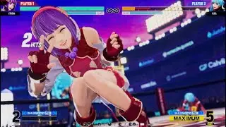 KOF15: Climax Super Special Moves on Kula Diamond (Requested Video)