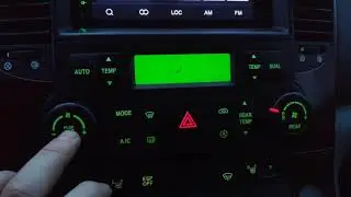 Kia Carnival 2 автодиагностика климат-контроля