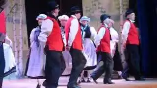 Ансамль немецкого танца «Folklorewagen»  - танец ткачей