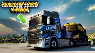 Realistic Truck Physics Mod v8.3 By Franklin64 For ETS2 1.45 | ETS2 1.45 MODS