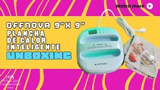 ABRIENDO Mi Nueva OFFNOVA 9"x 9" Plancha de calor inteligente (Bluetooth) | Primeras Impresiones
