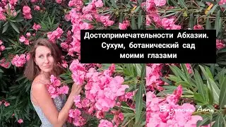 Достопримечательности Абхазии. Сухум ботанический сад.