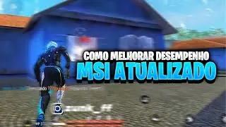 COMO CONFIGURAR SEU MSI APP PLAYER +240 FPS / RODANDO LISO COM ESSAS DICAS - FREE FIRE ATUALIZAÇÃO!!