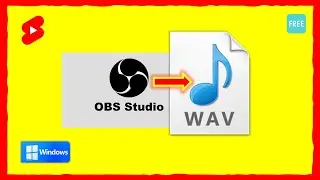 OBS: Grabar el audio de los vídeos capturados en WAV