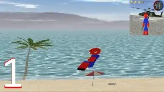 Spider Stickman Rope Hero Gangstar Crime | Part 1 | Glitches