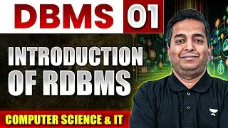 GATE 2025 | DBMS 01 | Introduction Of RDBMS | Computer Science And IT