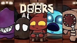 도어즈 게임오버 애니메이션 몰아보기 '호텔 플러스 편' [ Roblox 