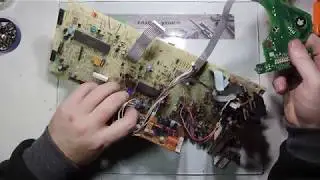 Что полезного  можно выковырять, выпаять из видеомагнитофона ORION (Поразбирайка)