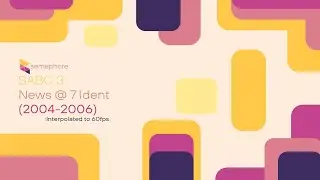 (2004-2006) SABC3 News @ 7 Ident