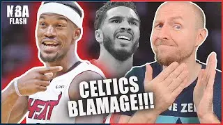 KLATSCHE! Heat VERMÖBELN Celtics | NBA Flash Reaction