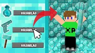 GYÉMÁNT BOLTOT NYITOTTAM A MINECRAFT-BAN! 😱