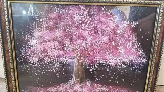 Рисунок ватными палочками!