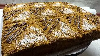 MEDOVIY TORT PISHIRIB PUL ISHLANG! zakazga qilinadigan medoviy retsepti!