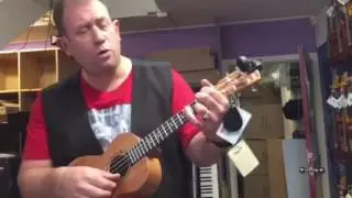 Justin Reed Ukulele lesson Oh Mary don't you weep - Ukulele hero song book