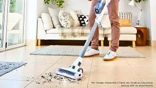 BLACK+DECKER POWERSERIES+ 16V MAX Cordless Stick Vacuum | Cordless Stick Vacuum with LED