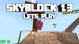 Minecraft: Skyblock 2018 Update 1.3 Modded Bedrock Edition Map(Ep 2)