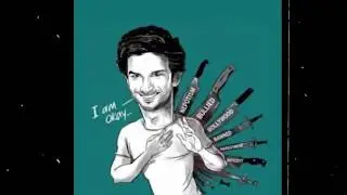 Tribute to Sushant Singh Rajput|| Carryminati Yalgaar song || M13 studio #stopnepotism #Yalgaar