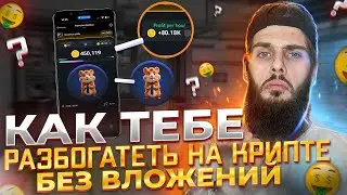 КАК ЗАЛЕТЕТЬ В КРИПТУ БЕЗ ВЛОЖЕНИЙ! Hamster Kombat Tap2Earn