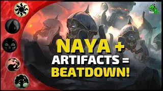 🔴⚪🟢NAYA ARTIFACT AGGRO Serves the Beatdown | Magic MTG Arena Standard Brothers War