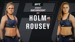 UFC 193 HOLLY HOLM VS RONDA ROUSEY (UFC MOBILE)!!!