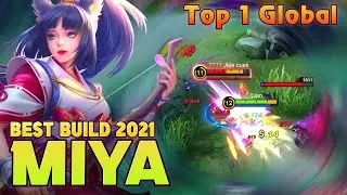 Late Game Monster Miya Best Build! Top 1 Global Miya by Lian   MLBB