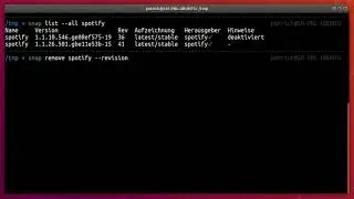 How to delete old snap packages in Ubuntu Linux