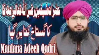 حضرات شیخین رضی اللہ تعالیٰ عنہما کی گستاخی کرنے والا امام کتا بن گیا Maulana Adeeb Qadri official