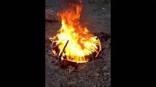 Горящие колесо