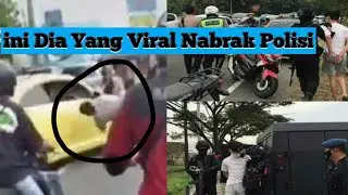 Polisi ditabrak pengendara yang terobos palang