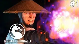 Mortal Kombat X - Первые поединки! Прохождение #1!
