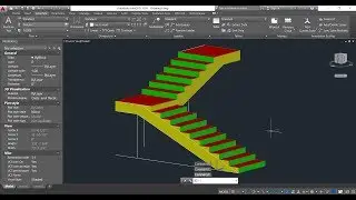 How to Design a staircase in Auto CAD
